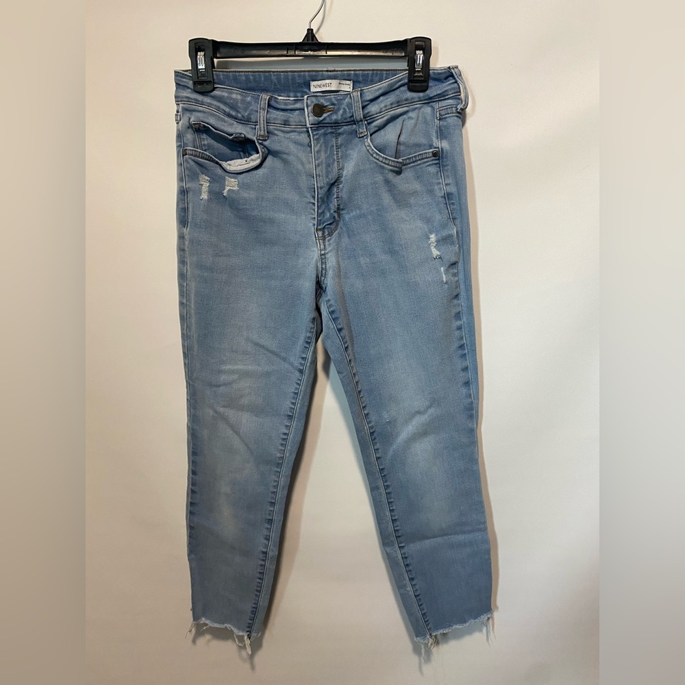 Nine West Light Blue Skinny Jeans